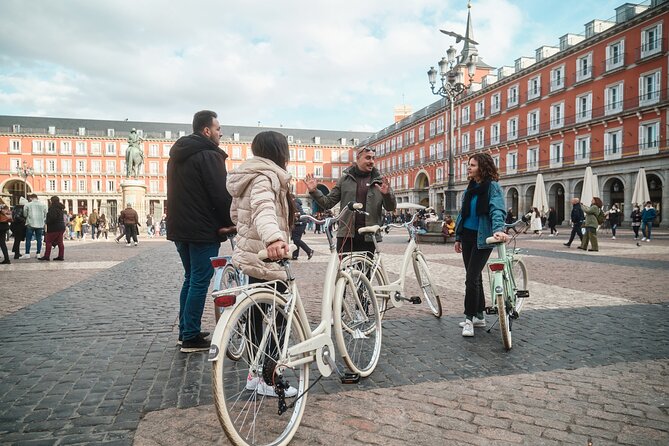 Tapas & Guided tour on a Vintage Bike through Madrid - Retiro Park and Madrid’s oldest tree