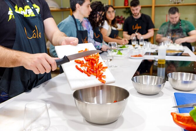 Tapas & Paella Cooking Class in Madrid with a Professional Chef - Unlimited drinks make the class feel social