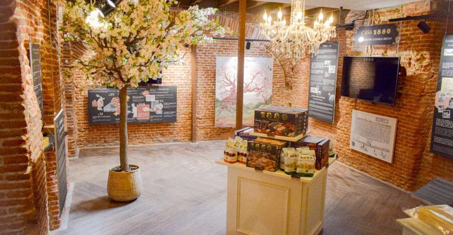 Ticket Entrance to the Madrid Nougat Museum - Start With the Almond, Not the Candy Counter