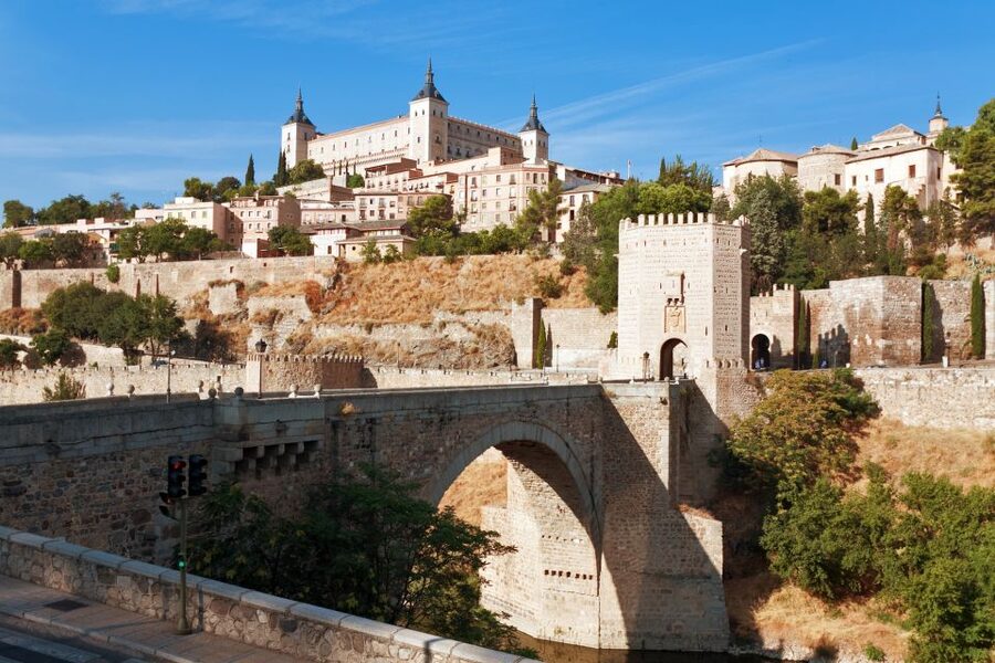 Toledo: History of the Three Cultures Guided Walking Tour - Meeting beneath the clock at Zocodover