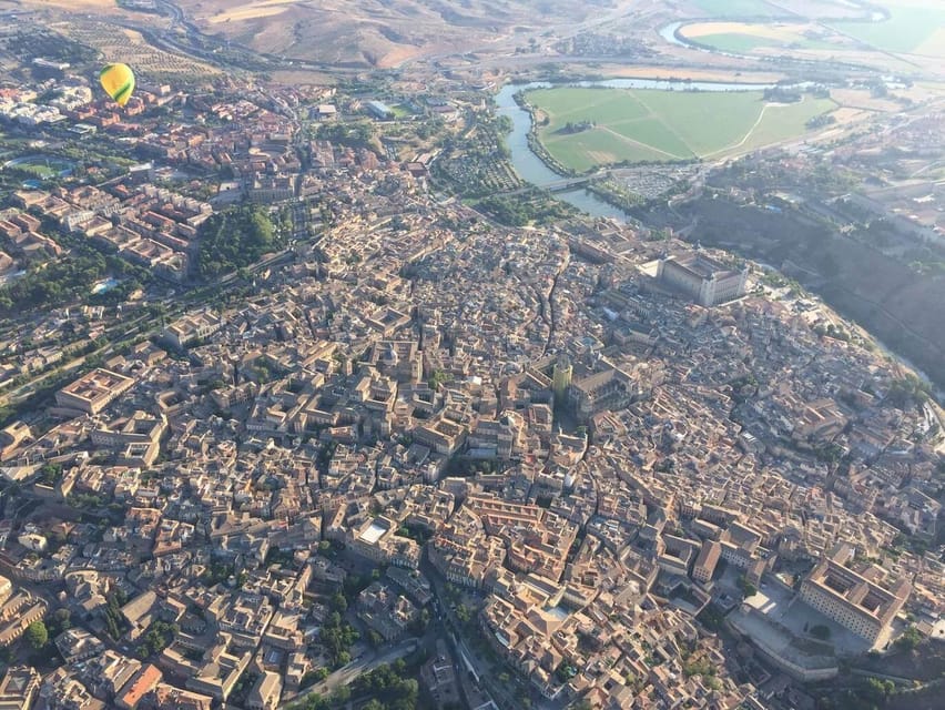 Toledo: Hot Air Balloon Ride with Spanish Breakfast - Toledo From the Basket, Not the Pavement