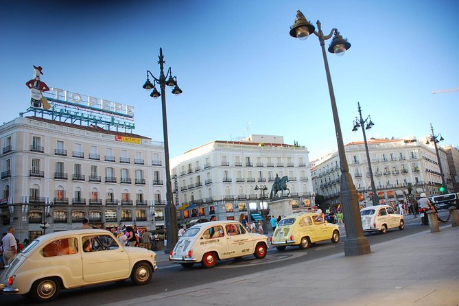 Touristic tour by classic car around Madrid - Key points at a glance