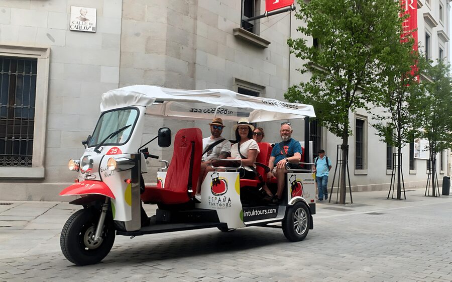 Tuk Tuk Tour with Wine Test in Madrid - Practical comfort, access, and weather