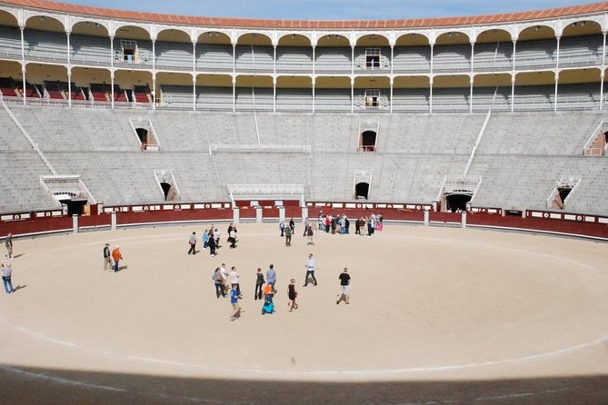 VIP visit to the Las Ventas Bullring in Madrid - Terraces, seating, and the working arena